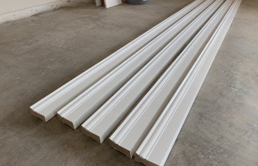White Primed Baseboard – 6 Pieces